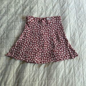 Reformation Floral print skirt